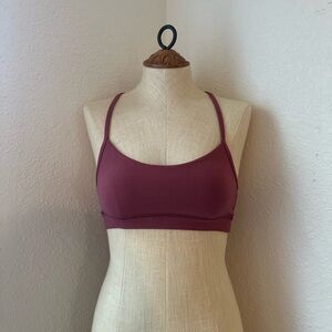 Lululemon Athletica Mauve Sports Bra Minimalist Design